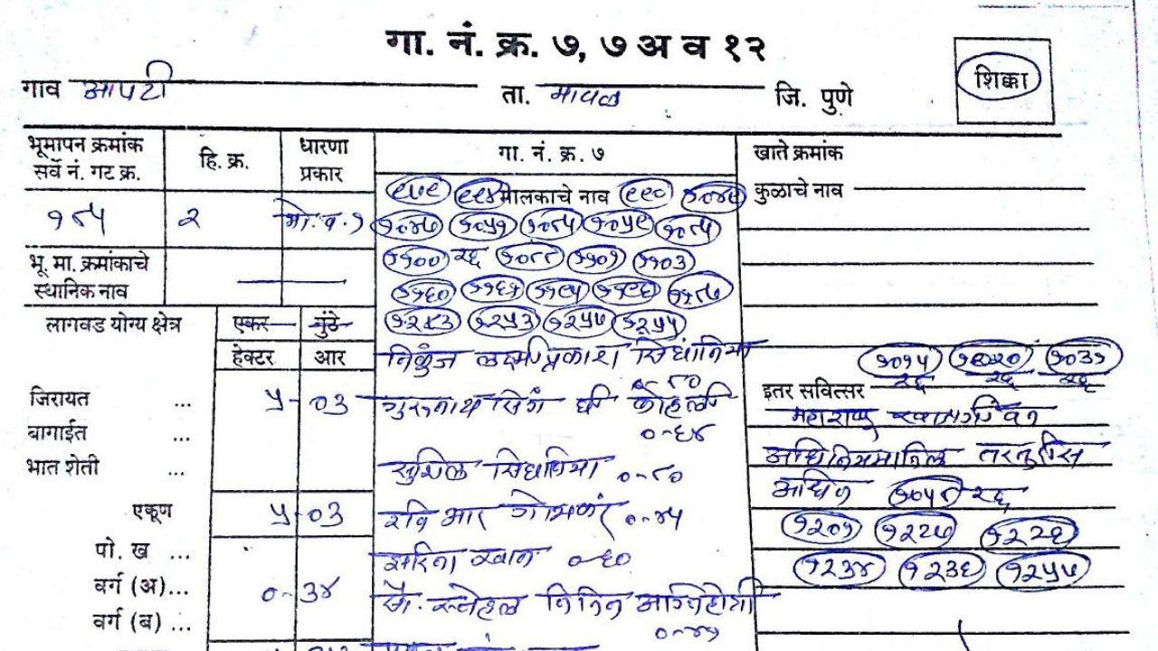 mp Land Record